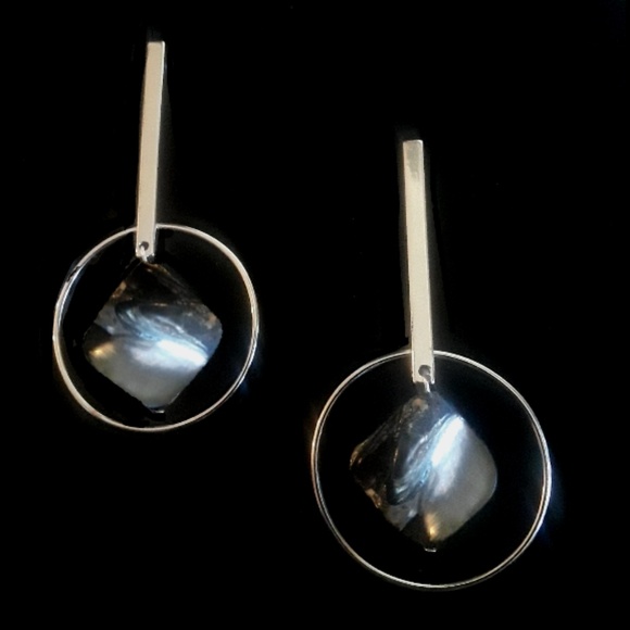 Contemporary Earrings - Picture 1 of 3